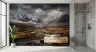 Dramatic Mountain River Valley Wall Mural 8