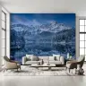 Snowy Mountain Lake Wall Mural 7