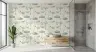Hand-Sketched Sage Mushroom Pattern Wallpaper 5