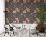 Vintage Peach Lily Botanical Wallpaper 6