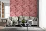 Elegant Pink Botanical Rose Blossom Wallpaper 8
