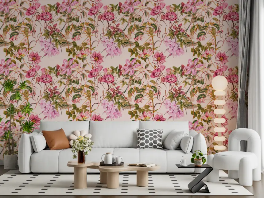 Floral Elegance Wallpaper