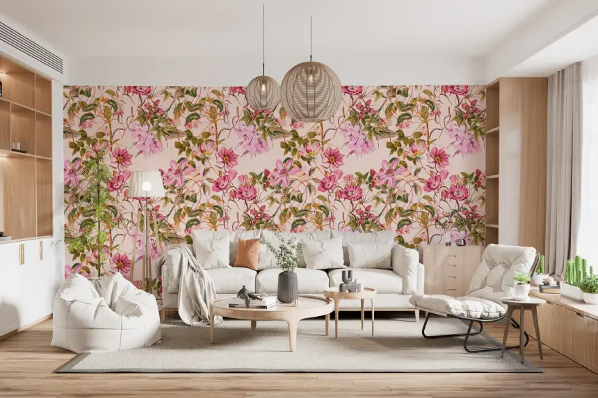 Floral Elegance Wallpaper