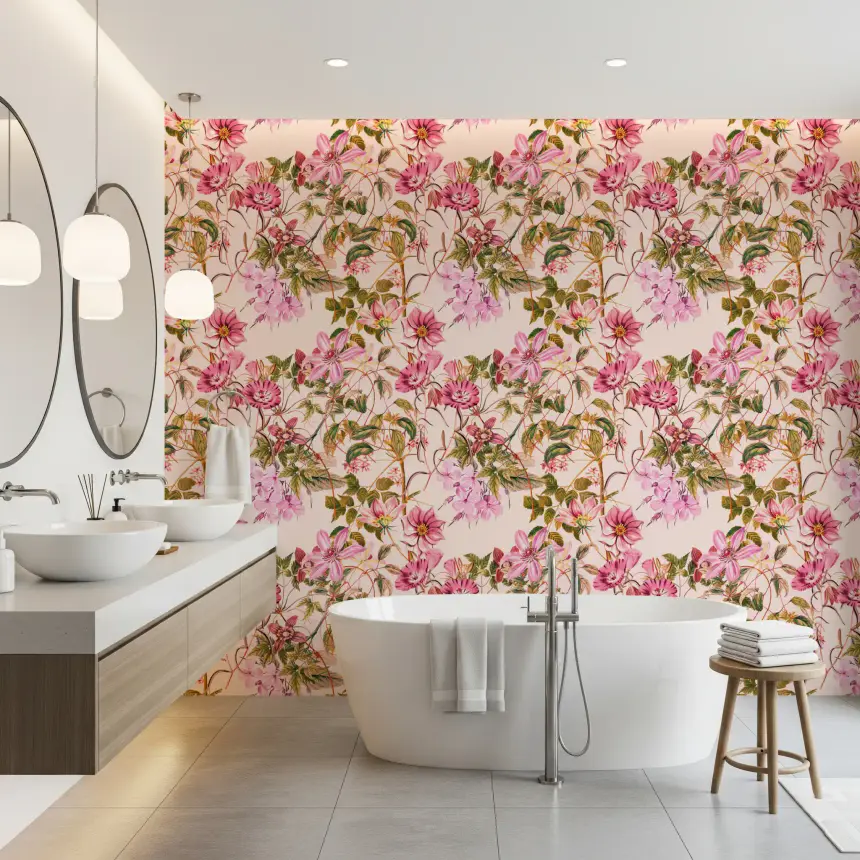 Floral Elegance Wallpaper