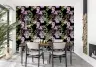 Floral Vine Black Wallpaper 6