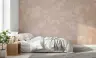 Contemporary Blush Botanical Leaf Wall Mural 8