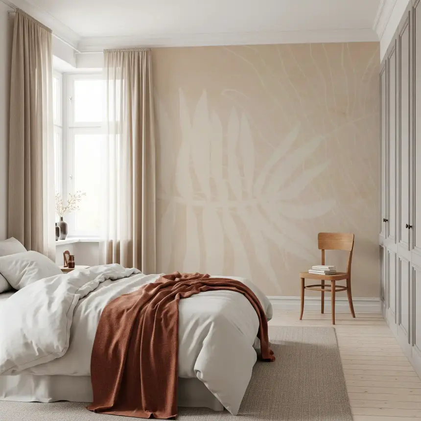 Soft Botanical Prints Wall Mural