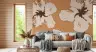 Large Floral Hibiscus Wall Mural 7