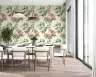Vintage Botanical Lily and Poppy Floral Wallpaper 7