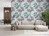 Vintage Blush Floral Botanical Wall Mural 8
