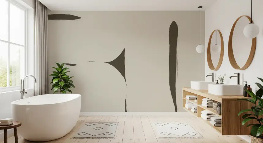 Silenced Current Wall Mural