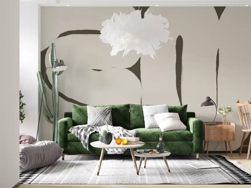 Silenced Current Wall Mural