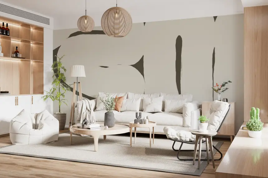 Silenced Current Wall Mural