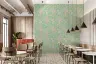 Garden Green Pastel Floral Pattern Wallpaper 8