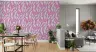 Whimsical Pastel Feather Pattern Wallpaper 7