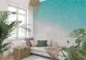 Turquoise Ocean Wave Beach Wall Mural 7