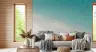 Turquoise Ocean Wave Beach Wall Mural 8