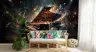 Vibrant Piano Performance Abstract Wall Mural 6