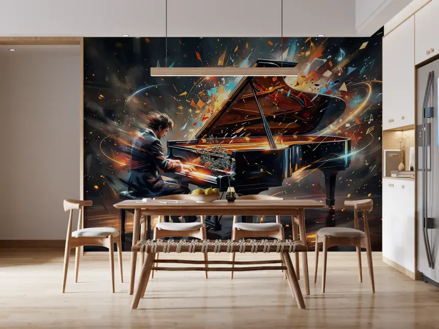 Symphony of Light Wall Mural