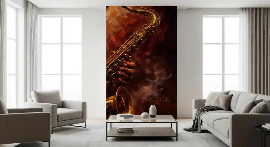 Golden Horn, Fiery Soul Wall Mural