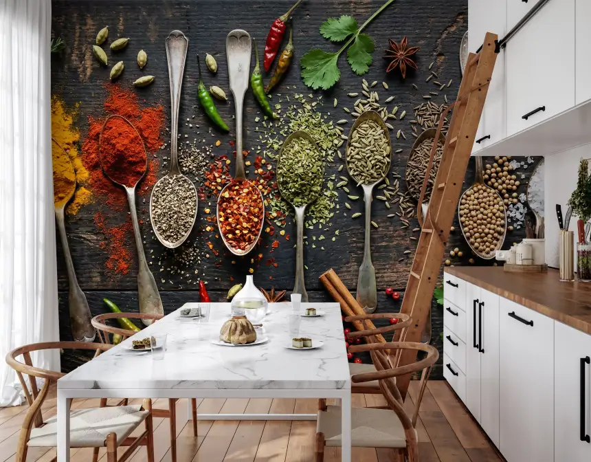 Aromatic Array Wall Mural