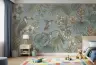 Exotic Tropical Birds and Botanical Wall Mural 8