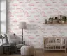 Playful Coral Fish Line Art Pattern Wallpaper 7