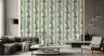 Violet Floral Stripe Wallpaper 7