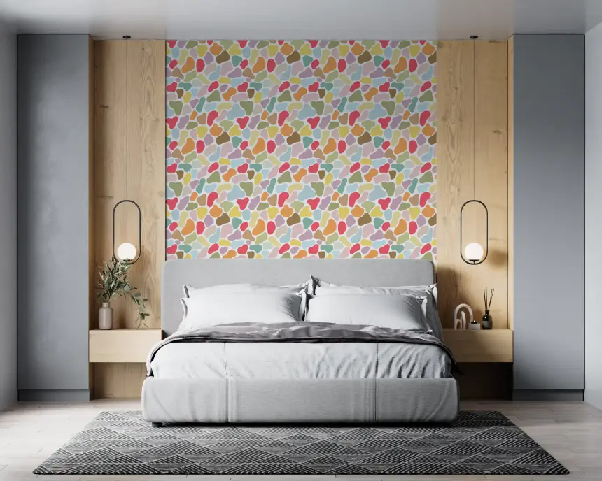 Playful Pebble Palette Wallpaper