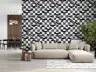 Whimsical Bat Checkerboard Kids Room Wallpaper 7