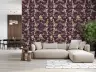 Vintage Plum Botanical Trail Wallpaper 5