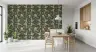 Botanical Floral Dark Green Wallpaper 8