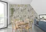Elegant Watercolor Bird and Botanical Wallpaper 6
