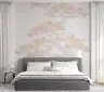 Japanese Watercolour Pine Tree Wall Mural 6