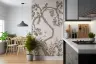 Elegant Chinoiserie Bird and Floral Tree Wall Mural 6