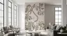 Elegant Chinoiserie Bird and Floral Tree Wall Mural 7