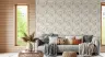 Delicate Pastel Floral Meadow Pattern Wallpaper 7