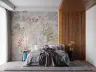 Soft Pastel Wildflower Garden Wall Mural 8