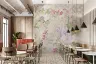 Soft Pastel Wildflower Garden Wall Mural 6