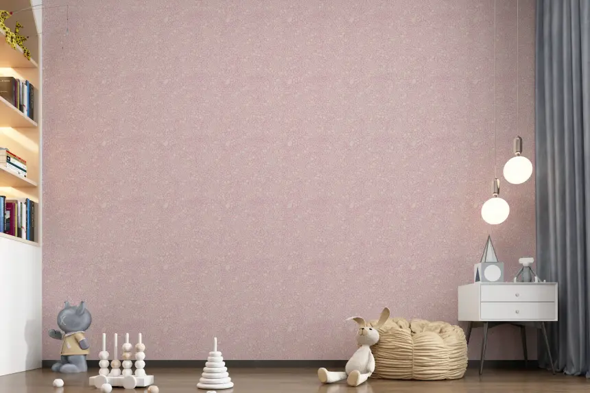 Blush Pebble Bloom Pastel Pinks Wallpaper