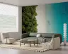 Verdant Palm Forest Azure Coastline Wallpaper Mural 8