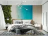 Verdant Palm Forest Azure Coastline Wallpaper Mural 7