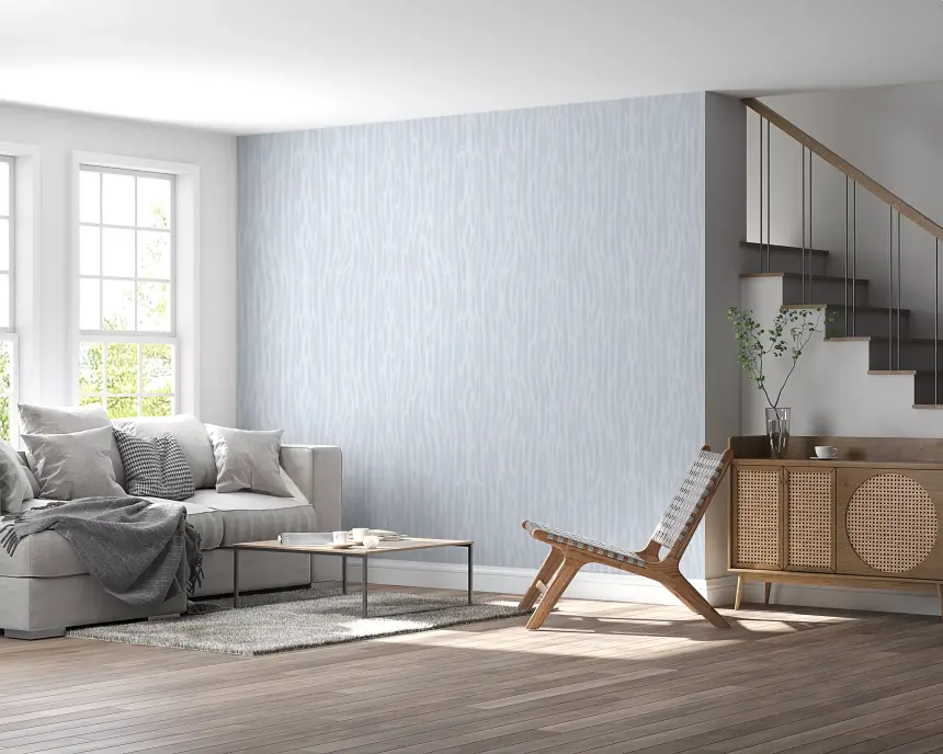 Subtle Gray Flow Watercolor Strokes Wallpaper