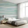 Tranquil Coastal Hues Abstract Wall Mural 6