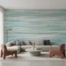 Tranquil Coastal Hues Abstract Wall Mural 8