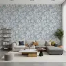 Seashell and Coral Patterned Wallpaper 8