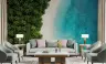 Emerald Palms Azure Ocean Aerial Beach Wallpaper 7