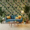 Lush Daffodil Floral Pattern Wall Mural 7