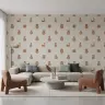 Rustic Terracotta Pottery Motif Wallpaper 6