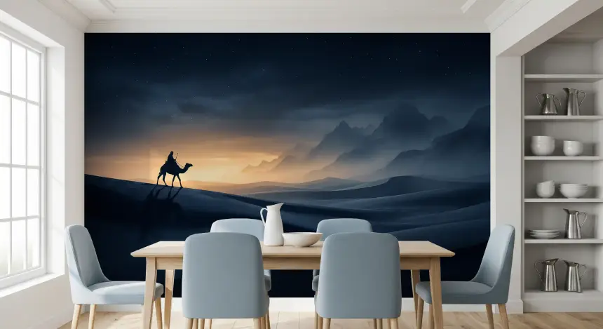 Starry Dune Odyssey Wall Mural